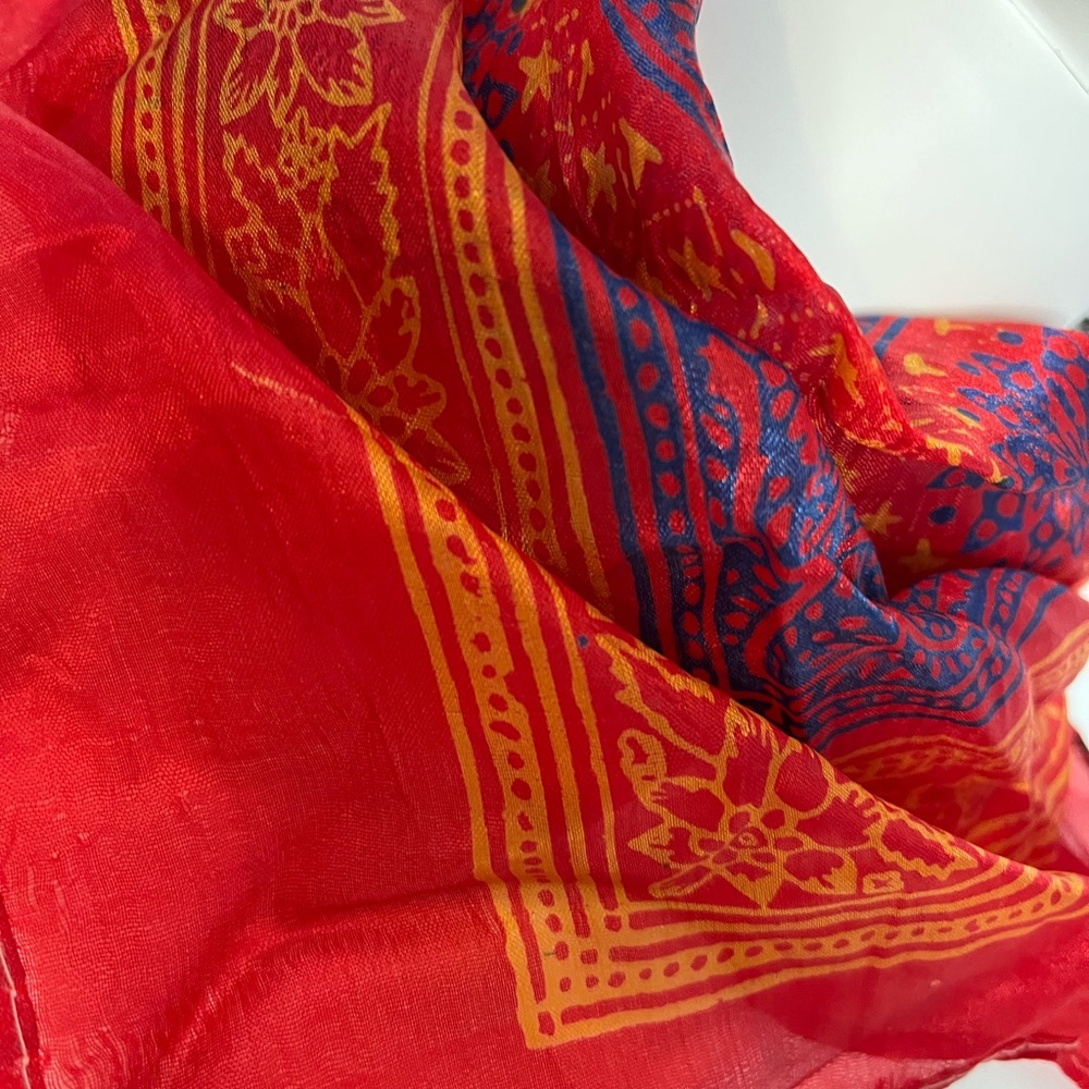 Silk scarf